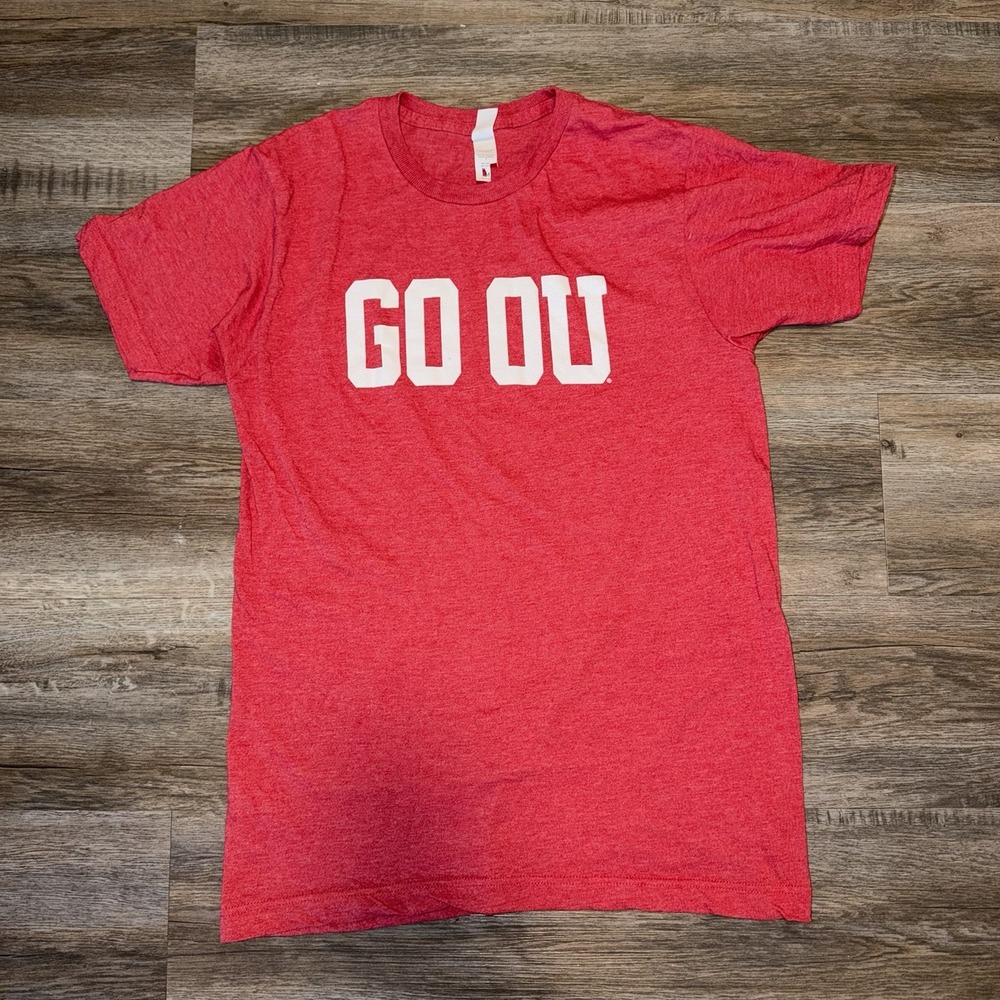 Oklahoma University Shirt Go OU College NCAA Mens Medium
